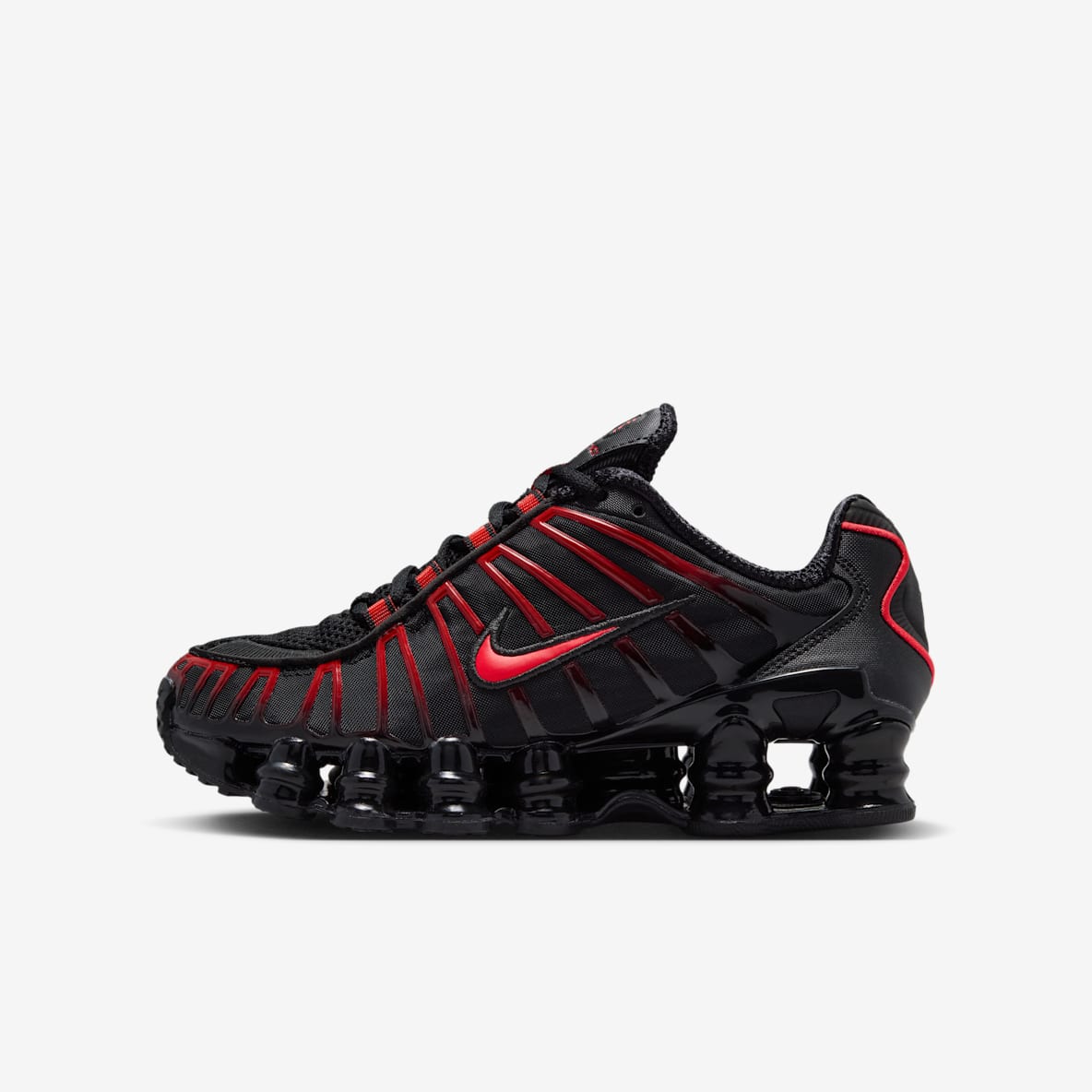 Nike Shox ブラック スニーカー US 7 Nike Shox TL Men's Athletic Sneakers Black - Black